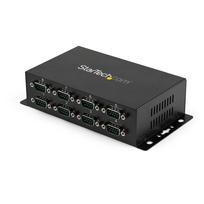 StarTech.com 8 Port USB to DB9 RS232 Serial Adapter Hub - Serieller Adapter - USB2.0 - RS-232 - 8 Anschlüsse - Schwarz (ICUSB2328I)