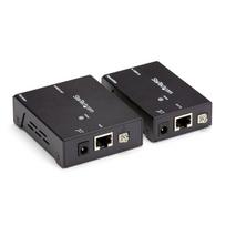 StarTech.com HDMI Extender über Cat5e / Cat6 - HDMI over Ethernet Extender 70,0m- Erweiterung für Video/Audio - bis zu 70 m (ST121HDBTE)
