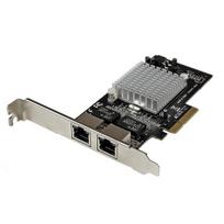 StarTech.com 2 Port PCI Express Gigabit Ethernet Netzwerkkarte - PCIe Sever Adapter - Netzwerkadapter - PCI Express 2,1 x4 - Gigabit Ethernet x 2 (ST2000SPEXI)