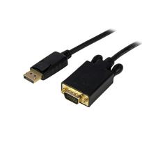 StarTech.com 4,5M DISPLAYPORT AUF VGA 15 ft DisplayPort to VGA Adapter Converter Cable - DP to VGA 1920x1200 - Black (DP2VGAMM15B)