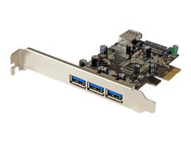 StarTech.com 4-port PCI Express USB3.0 Card - USB-Adapter - PCI Express 2,0 x1 Low Profile - USB3.0 x 4 (PEXUSB3S42)