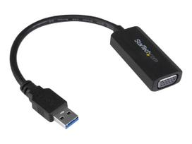 StarTech.com USB3.0 auf VGA Adapter / Konverter mti on-board driver - 1920x1200 - USB/VGA-Adapter - USB Typ A (M) zu HD-15 (VGA) (W) - USB3.0 - 19,5m - 1920 x 1200 (WUXGA) Support - für P/N: MXT101MM (USB32VGAV)
