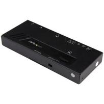 StarTech.com 2 PORT 4K HDMI VIDEO SWITCH StarTech.com 2-Port HDMI Automatic Video Switch - 4K 2x1 HDMI Switch with Fast Switching, Auto-sensing and Serial Control (VS221HD4KA)