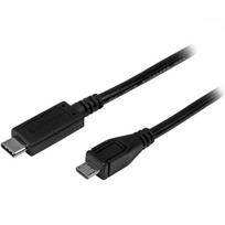 StarTech.com USB2.0 USB-C to Micro-B Cable - USB-Kabel - 5-polig Micro-USB Typ B (M) - 24-Pin-USB Typ C (M) - 1,0m (USB/USB2.0) - Schwarz - für Apple iMac (USB2CUB1M)