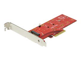 StarTech.com x4 PCI Express to M.2 PCIe SSD Adapter Card - for M.2 NGFF SSD - Schnittstellenadapter - M.2 (M.2) - Expansion Slot to M.2 (Expansion Slot to M.2) - M.2 Card - PCIe x4 - Rot (PEX4M2E1)
