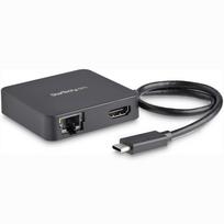 StarTech.com USB-C Multiport Adapter - Tragbares USB-C 4k HDMI Minidock - Gigabit Ethernet, USB3.0 Hub (1x USB-A, 1x USB-C) - USB Typ-C Multiport Adapter - Thunderbolt 3 kompatibel (DKT30CHD) - Dockingstation - USB-C / Thunderbolt 3 - HDMI - 1GbE - TAA-konform (DKT30CHD)