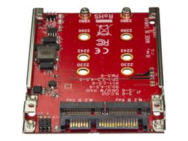 StarTech .com M.2 auf SATA Adapter - Dual Slot M.2 NGFF SSD Adapter für 2.5 Laufwerke - RAID - Speichercontroller (RAID) - M.2 Card - SATA 6Gb/s M.2 auf SATA Adapter - Dual Slot M.2 NGFF SSD Adapter für 2.5 Laufwerke - RAID. (S322M225R)
