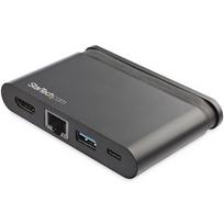 StarTech.com USB C Multiport Adapter with HDMI - 4K - 1xA?1xC - 100W PD 3.0 - Docking Station - USB-C - GigE