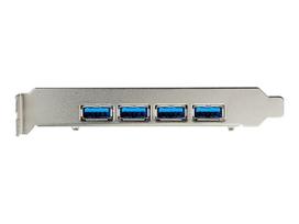 StarTech.com 4-Port USB PCIe Adapter - 10Gbit/s USB 3.1/3.2 Gen 2 Typ-A PCI Express Erweiterungskarte mit 2 Controllern - 4x USB-A - USB-PCIe-Schnittstellenkarte - Windows/Mac/Linux (PEXUSB314A2V2) - USB-Adapter - PCIe 3.0 x4 - USB 3.1 Gen 2 x 4