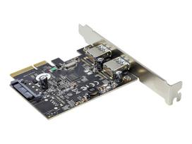 StarTech.com 2-Port USB PCIe Adapter - 10Gbit/s pro Port - USB 3.1/3.2 Gen 2 Typ-A PCI Express 3.0 x2 Host Controller Erweiterungskarte - Add-On Adapterkarte - Full/Low Profile - Windows & Linux (PEXUSB312A3) - USB-Adapter - PCIe 3.0 x4 Low-Profile - USB-C 3.1 Gen 2 x 2