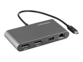 StarTech.com Thunderbolt 3 Mini Dock - Tragbare TB3-Dockingstation mit dual Monitoren und DP 4K 60 Hz - GbE - Dockingstation - Thunderbolt 3 - 2 x DP - 1GbE (TB3DKM2DPL)