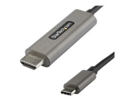 StarTech.com 13ft (4m) USB C to HDMI Cable 4K 60Hz with HDR10, Ultra HD USB Type-C to 4K HDMI 2.0b Video Adapter Cable, USB-C to HDMI HDR Monitor/Display Converter, DP 1.4 Alt Mode HBR3 - Thunderbolt 3 Compatible (CDP2HDMM4MH) - Videoschnittstellen-Converter - USB-C (M) bis HDMI (M) - 4 m - Schwarz - 4K Unterstützung, aktiv