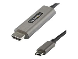 StarTech.com 16ft (5m) USB C to HDMI Cable 4K 60Hz with HDR10, Ultra HD USB Type-C to 4K HDMI 2.0b Video Adapter Cable, USB-C to HDMI HDR Monitor/Display Converter, DP 1.4 Alt Mode HBR3 - Thunderbolt 3 Compatible (CDP2HDMM5MH) - Videoschnittstellen-Converter - USB-C (M) bis HDMI (M) - 5 m - Schwarz - 4K Unterstützung, aktiv