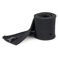 StarTech.com 101,60cm (40) (1m) Neoprene Cable Management Sleeve with Zipper & Buckle, 1.2 (3cm) Diameter, Computer/PC Power/Network/AV Cord Cover/Manager, Flexible Cable Organizer Wrap, Black - Cable Manager Sleeve (WKSTNCMZP) - Kabelmanagement-Tülle - Schwarz - 1 m