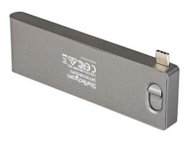 StarTech.com USB-C Multiport Adapter für MacBook Pro/Air - USB-C auf 4K HDMI - 100W Power Delivery Pass-through - SD/MicroSD - 2 Port USB 3.0 Hub - Portable USB-C Mini Dock (DKT30CMHSDPD)