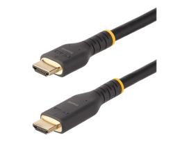 StarTech.com 30ft (10m) Active HDMI Cable w - Ethernet - HDMI 2,0 4K 60Hz UHD - Rugged HDMI Cord w - Aramid Fiber - Durable High Speed HDMI Cable - Heavy-Duty HDMI 2,0 Cable - Highspeed - HDMI-Kabel mit Ethernet - HDMI männlich zu HDMI männlich - 10,0m - Schwarz (RH2A-10M-HDMI-CABLE)