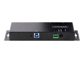StarTech.com 4-Port Industrial USB 3.0 5Gbps Hub, Rugged USB Hub w/15kV Air/8kV Contact ESD and Surge Protection, DIN/Wall/Desk Mountable USB-A Hub, USB Expansion Hub with Locking Ports - Metal Construction (5G4AINDNP-USB-A-HUB)