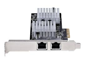 StarTech.com 2-Port 10Gbps PCIe Network Adapter Card, Network Card for PCs/Servers, Full-Height/Low-Profile PCIe Ethernet Card w/Jumbo Frames, NIC/LAN Interface Card - Marvell AQC113CS Chipset, PXE Boot (ST10GSPEXNDP2) - Netzwerkadapter - PCIe 3.0 x4 Low-Profile - 10 Gigabit Ethernet x 2 - Schwarz
