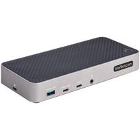 StarTech.com USB-C Dreifach Monitor Dockingstation - HDMI/DP Dreifach 4k USB-C Dock - 5x USB Hub - GbE - 100W PD - Universelle Multi Monitor Dockingstation - Thunderbolt 3/4 Kompatibel (116E-USBC-DOCK)