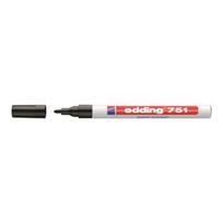 Edding 751 Paint Marker Black Schwarz (4-751001) (4-751001)