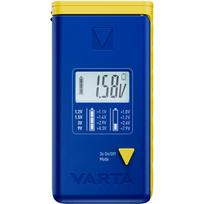 Varta LCD Battery Tester, 9v, AA, AAA, C, D, Alkali, Lithium-Ion (Li-Ion), Nickel-Metallhydrid (NiMH), Blau, Gelb