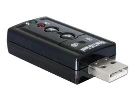 DeLOCK USB Sound Adapter 7.1 - Soundkarte - Stereo - USB (61645)