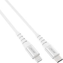 InLine Lightning-Kabel - Lightning männlich zu 24 pin USB-C männlich - 2 m - Silber - für iPad/iPhone/iPod (Lightning)