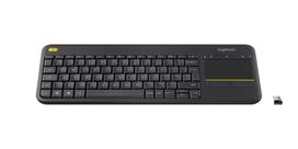 Logitech Keyboard K400 Plus Wireless Touch [FR] black/noir