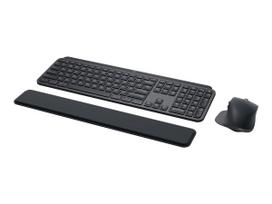 Logitech MX Keys Combo for Business - Tastatur-und-Maus-Set - hinterleuchtet - kabellos - Bluetooth LE - QWERTY - Französisch - Graphite (920-010927)