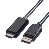 VALUE DisplayPort cable DP - UHDTV - ST/ST - black - 1 m