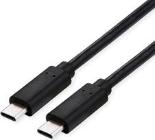 VALUE USB4 Gen2x2 20Gbit/s Kabel C-C ST/ST 100W 2m - Kabel - Digital/Daten