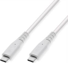 VALUE USB 3.2 Gen 2 compatible cable - C-C - ST/ST - 10Gbit/s - Emark - 60W - white - 3 m