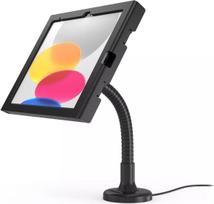 Compulocks iPad 10th-11th (A16) Gen Swell Enclosure Flex Arm Mount Black - Aufstellung - für Tablett - Swell Gehäuse - Schwarz - Bildschirmgröße: 27,7 cm (10,9) - Oberflächenmontage - für Apple 10,9-inch iPad Air Wi-Fi, Wi-Fi + Cellular (159B209SWLB)