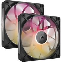 Corsair iCUE LINK RX140 MAX RGB Computer case Fan 14 cm Black 2 pc(s)