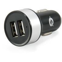 Conceptronic CUSBCAR2A USB Car Tablet Charger 2A - Netzteil - Pkw - 2000 mA - 2 Ausgabeanschlussstellen (USB) - für Apple iPad 1, 2 (CUSBCAR2A)