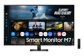 Samsung S43FM700UU LED-Monitor EEK F (A - G) 109.2 cm (43 Zoll) 3840 x 2160 Pixel 16:9 4 ms HDMI, USB-A (USB 2.0), USB-C, WLAN, Bluetooth (LS43FM700UUXEN)