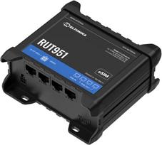 Teltonika RUT951 PoE+ Industrial PoE+ Cellular Router (without PSU) PoE bez napájecího zdroje / PoE without PSU