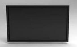Elo Front Mount Bezel, schwarz Front Mount Bezel, um den Einbaumonitor als Panelmount einzusetzen, passend für: 2293L , 2294L (Intellitouch, Accutouch, Securetouch) (E668194)