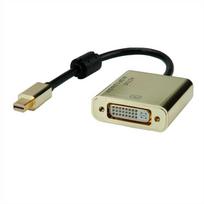 ROLINE 12.03.3176 Videokabel-Adapter 0,1 m Mini DisplayPort DVI-D Gold (12.03.3176)