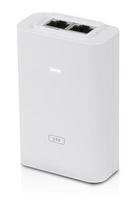 Ubiquiti Networks POE-24-24W-WH - Power Injector - Wechselstrom 100-240 V - Ausgangsanschlüsse: 1 (POE-24-24W-WH-EU)
