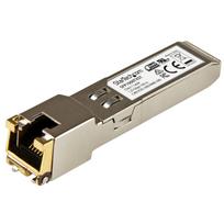 StarTech.com 1000Base-TX - Gigabit Transceiver - Kupfer SFP - RJ45 SFP - MSA konform - 100,0m- Gigabit SFP ModulMSA konformes Gigabit Kupfer RJ45 SFP Transceiver Modul - 1000Base-TX - 100,0m- SFP (Mini-GBIC)-Transceiver-Modul - Gigabit Ethernet - 1000Base-TX - RJ-45 - bis zu 100 m (SFP1000TXST)