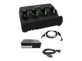 3600 BATTERY CHARGER KIT: INCLUDES 4 SLOT CHARGER (SAC3600-4001CR), POWER SUPPLY (PWR-BGA12V50W0WW), DC LINE CORD (CBL-DC-375A1-01) & A