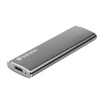 Verbatim Vx500 - SSD - 1TB - extern (tragbar) - USB 3,2 Gen 2 (USB-C Steckverbinder) - Space-grau (47444)