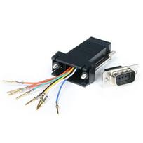 StarTech.com DB9 auf RJ45 Modular-Adapter - Stecker/Buchse - Seriell Adapter DB-9 / RJ-45 - St / Bu - Serieller Adapter - DB-9 (M) zu RJ-45 (W) - für StarTech.com 16 Port Enhanced RS232 Serial Console Server (GC98MF)