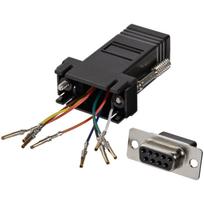 StarTech.com DB9 to RJ45 Modular Adapter - F/F - Serieller Adapter - DB-9 (W) - RJ-45 (W) - für StarTech.com 16 Port Enhanced RS232 Serial Console Server (GC98FF)