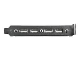 StarTech.com 4 Port USB2.0 Slotblech Adapter - USB-Konsole - USB Typ A, 4-polig (W) - 9-polig IDC (W) (USBPLATE4)