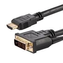 StarTech.com HDMI to DVI-D Cable - Videokabel - HDMI, 19-polig (M) - DVI-D (M) - 1,83 m - Schwarz - für P/N: SP123DP2DVI, HDMI2VGA, HDMI2HDMI, ST121HDMIT (HDMIDVIMM6)