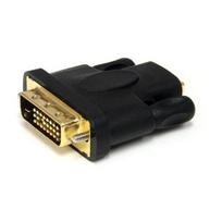 StarTech .com HDMI to DVI-D Video Cable Adapter - F/M - HD to DVI - HDMI to DVI-D Converter Adapter (HDMIDVIFM) - Videoanschluß Das HDMI -auf-DVI-D-Videoadapterkabel HDMIDVIFM verfügt über eine HDMI-Buchse und einen DVI-D-Stecker, sodass eine bidirektionale Verbindung zwischen HDMI-fähigen Geräten und DVI-D-fähigen Geräten möglich ist und Kompatibilitätsprobleme überwunden werden.