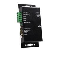 StarTech.com USB2.0 auf Seriell Adapter - USB zu RS422 / 485 Industrieller Schnittstellen-Konverter - Serieller Adapter - USB - RS-422, RS-485 - Schwarz (ICUSB422IS)