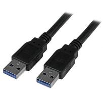 StarTech .com 3m USB 3.0 Kabel - A auf A - St/St - Langes USB 3.1 Gen 1 (5Gbits) Anschlusskabel - USB-Kabel - 3 m Mithilfe dieses USB 3.1 Gen 1 (5Gbit/s)-Kabels, auch als USB 3.0-Kabel bekannt, können Sie USB-A-Geräte nach Bedarf am Arbeitsplatz anschließen. Dank einer Verbindungsentfernung von bis zu 3 Metern können Sie PC und USB-Hub oder andere Geräte gemäß Ihren (USB3SAA3MBK)